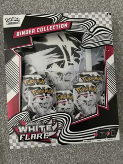 Pokemon TCG: White Flare Binder Collection | New & Sealed ⚪ - Image 1