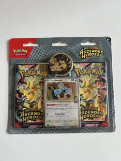 Pokemon TCG - Ascended Heroes 2 Pack Collection Blister - Larry's Komala- SEALED - Image 1