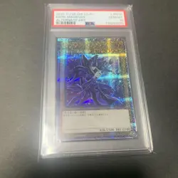 YuGiOh PSA10 Dark Magician Alternate Art 25th QCC Rare Japan Card - Image 1