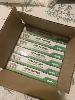 Pokemon TCG | First Partner Illustration Collection: Series 1 | Sealed Case of 6 - Image 2