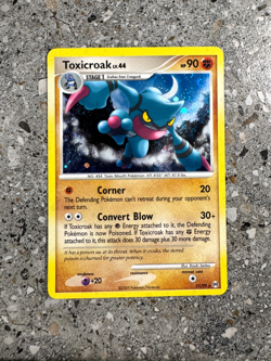 Pokemon TCG Cards Toxicroak 11/99 Platinum Arceus Holo Rare NM-M - Image 1