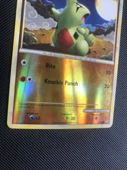 Pokemon Card - Larvitar - 51/95 - HGSS Unleashed - Reverse Holo - Good/exc - Image 5