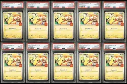 PSA 10 PIKACHU PROMO 020/M-P McDONALD'S 2025 Sequential set of 10 Pokemon card - Image 1