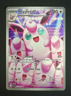 Wigglytuff 105/094 Phantasmal Flames Illustration Rare Pokemon TCG MINT - Image 1