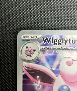 Wigglytuff 105/094 Phantasmal Flames Illustration Rare Pokemon TCG MINT - Image 2