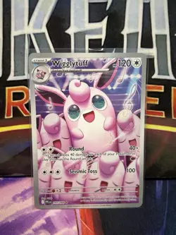 Wigglytuff 105/094 Illustration Rare - Phantasmal Flames | Pokemon TCG MINT - Image 1