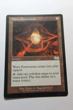 MTG Worn Powerstone x1- -Urza's Saga-Lightly Played - Image 1