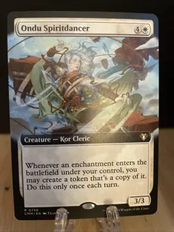MTG Ondu Spiritdancer Extended Art Regular #756 Commander Masters Rare CMM NM/M - Image 1