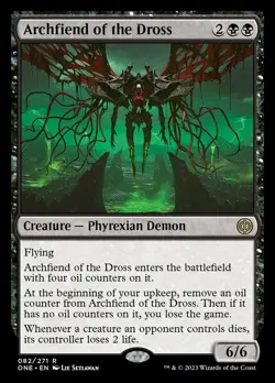 Archfiend of the Dross - Foil - Phyrexia: All Will Be One - Near Mint - Image 1