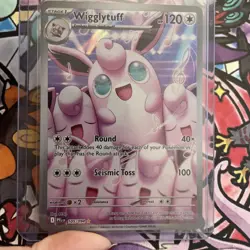 Pokemon TCG Wigglytuff 105/094 Illustration Rare Phantasmal Flames Mint - Image 1