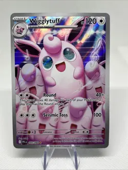 Pokemon TCG | Wigglytuff 105/094 Phantasmal Flames Illustration Rare | Near Mint - Image 1