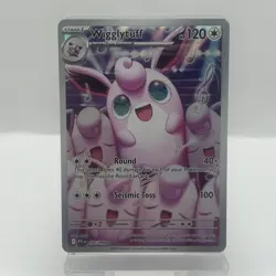 Pokemon TCG Wigglytuff 105/094 Illustration Rare – Phantasmal Flames – Near Mint - Image 1