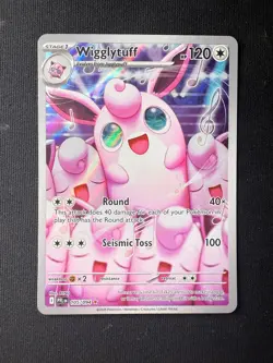 Pokemon TCG Wigglytuff 105/094 Illustration Rare – Phantasmal Flames – Near Mint - Image 2