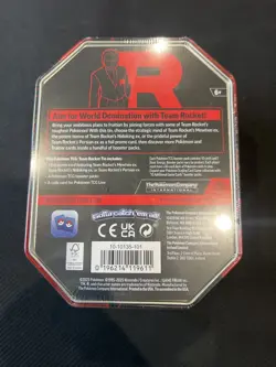 Pokemon TCG: Team Rocket Tin – Persian ex - Sealed - Image 2