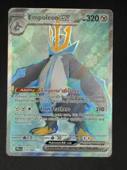 Pokemon Tcg - Empoleon EX 114/094 Full Art phantasmal flames English NM - Image 1