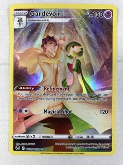 Gardevoir TG05/TG30 SWSH12 Silver Tempest Trainer Gallery Holo Pokemon TCG NM - Image 1