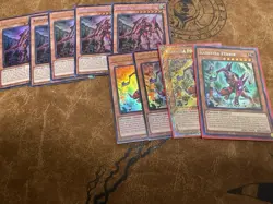 Yugioh Rarity Collection V Kashtira Fenrir Unicorn Collector Ultimate Rare Lot - Image 1