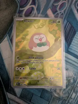 Pokemon TCG Perfect Order - Rowlet Illustration Rare 090/088 NM/Mint - Image 1