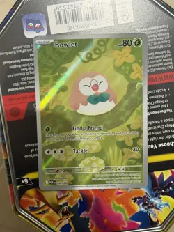 Pokemon TCG Perfect Order Rowlet 090/088 Illustration Rare Near Mint - Image 1