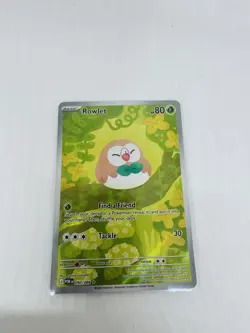 Pokemon TCG Perfect Order Rowlet 090/088 Illustration Rare Near Mint - Image 1