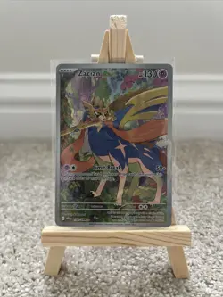 Zacian 100/094 Phantasmal Flames Illustration Rare MINT condition Pokemon TCG - Image 1