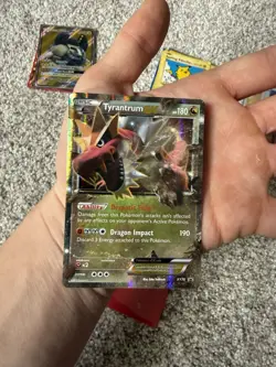 Pokemon Tyrantrum EX XY70 Holo Card - Image 1