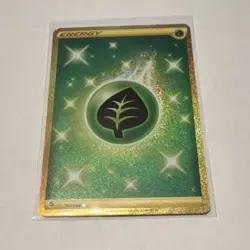 Pokemon Grass Energy Secret Rare Foil Holo Fusion Strike 283/264 TCG Card - Image 1