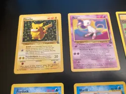 Lot of *12* Pokemon Black Star Promo Cards—Pikachu/Psyduck++ Key Cards! **NM!** - Image 3