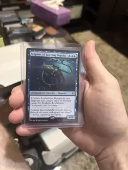 MTG Serpent of Yawning Depths #291 Theros Beyond Death Normal R NM Magic Card - Image 1