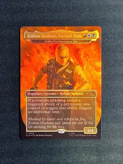 Joshua Graham, Burned Man Foil R 2459 Fallout Secret Lair Isshin SLD MTG NM - Image 1