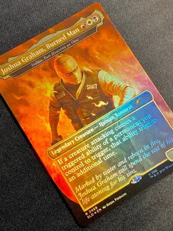 Joshua Graham, Burned Man Foil R 2459 Fallout Secret Lair Isshin SLD MTG NM - Image 3