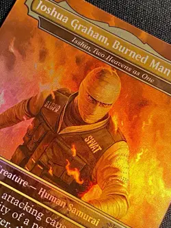 Joshua Graham, Burned Man Foil R 2459 Fallout Secret Lair Isshin SLD MTG NM - Image 4