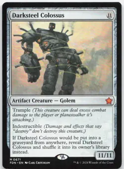 Darksteel Colossus *Regular* FDN 671 NM-LP - Image 1