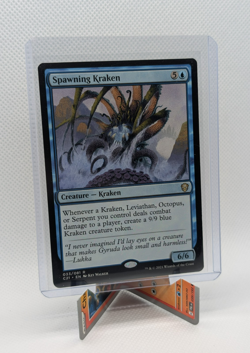 MTG - Spawning Kraken - Regular Rare #33 - Commander 2021 NM - Image 1