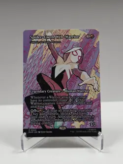 Spider-Gwen, Web-Warrior - Najeela, the Blade-Blossom (Borderless) (MAR) - Image 1