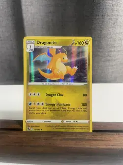 Pokemon TCG Dragonite Sword & Shield - Silver Tempest 131/195 Holo Holo Rare - Image 1