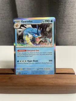 Pokemon TCG Gyarados Scarlet & Violet-151 130/165 Holo Holo Rare - Image 1