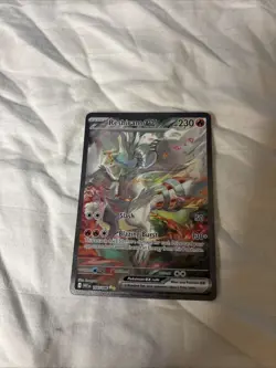 Reshiram EX 166/086 SIR SAR English White Flare Pokemon TCG Card NM Pack Fresh - Image 1