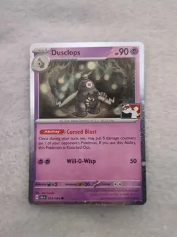 Dusclops 019/064 (Scarlet & Violet Shrouded Fable) Play! Pokemon Stamp Promo - Image 1