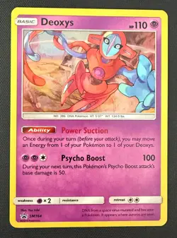Deoxys - SM164 - Holo - Sun & Moon Black Star Promo - Light Play - Pokemon TCG - Image 1