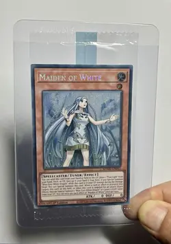 Maiden Of White SDWD-EN041 •SEALED• Secret Rare 1st Edition Structure Deck - Image 3