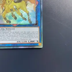 Knightmare Unicorn RA01-EN043 Quarter Century Secret Rare NM 1st Ed Yugioh - Image 2