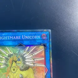 Knightmare Unicorn RA01-EN043 Quarter Century Secret Rare NM 1st Ed Yugioh - Image 4