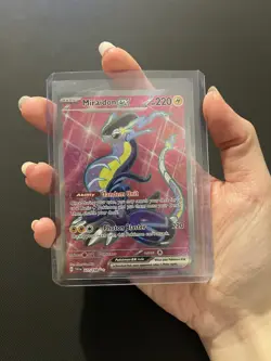 Pokemon TCG Miraidon EX Scarlet Violet Base Set Holo Ultra Rare Card 227/198 - Image 1