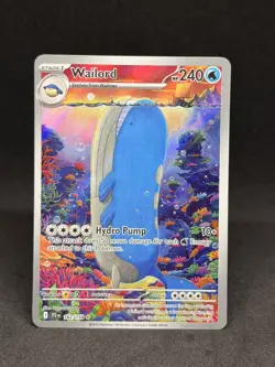 Wailord 162/159 Illustration Rare Journey Together Pokemon NM/M - Image 1
