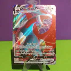 Pokemon TCG Salamence VMAX Darkness Ablaze 144/189 Full Art Holo Rare NM - Image 2