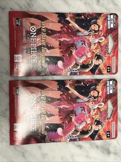 One Piece Heroines Edition EB 03 sleeved Booster Pack Lot Of 2 New Sealed - Image 1