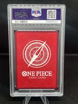 Shanks Leader OP09-001 Alt Art PSA 9-One Piece Emperors in the New World EN - Image 2