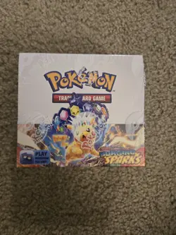 Pokemon Surging Sparks Booster Box - 36 Packs - New/Factory Sealed TCG - Image 1