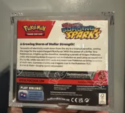 Pokemon TCG: Surging Sparks Booster Box - 36 Packs New Sealed with Acrylic Case - Image 2